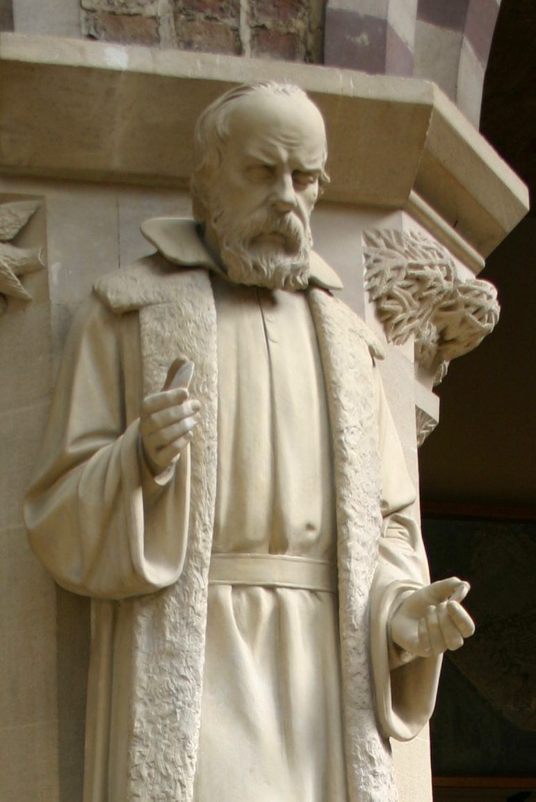 Galileo Galilei's statue, Oxford University Museum of Natural History, Oxford - 02.JPG
